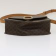 CELINE Macadam Canvas 2Way Shoulder Bag Brown rd2081 For Sale