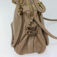 Chloe Paraty Shoulder Bag Leather 2way Beige  bs13559 Online Sale