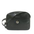 CELINE Horse Carriage Macadam Shoulder Bag Leather Black am1005g Online Hot Sale