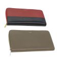 CELINE Wallet Leather 2Set Gray Red Navy 34079 Fashion