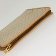 CELINE Macadam Canvas Clutch Bag PVC Leather Beige 48156 For Cheap