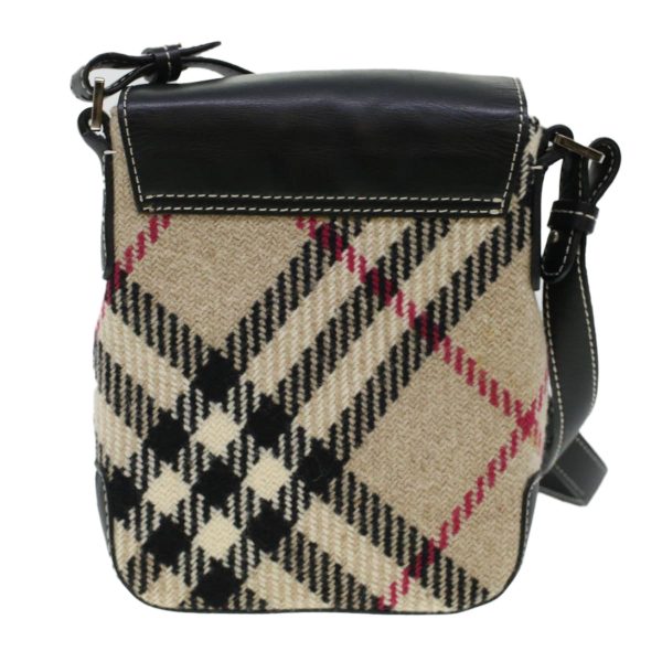 BURBERRY Nova Check Shoulder Bag Canvas BeigeNew 44978 For Cheap