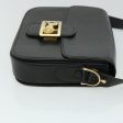 CELINE Horse Carriage Shoulder Bag Leather Black ep1453 Cheap