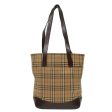 BURBERRY Nova Check Hand Bag Nylon BeigeNew bs7211 Supply