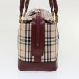 BURBERRY Nova Check Hand Bag Nylon Leather BeigeNew 46958 Online