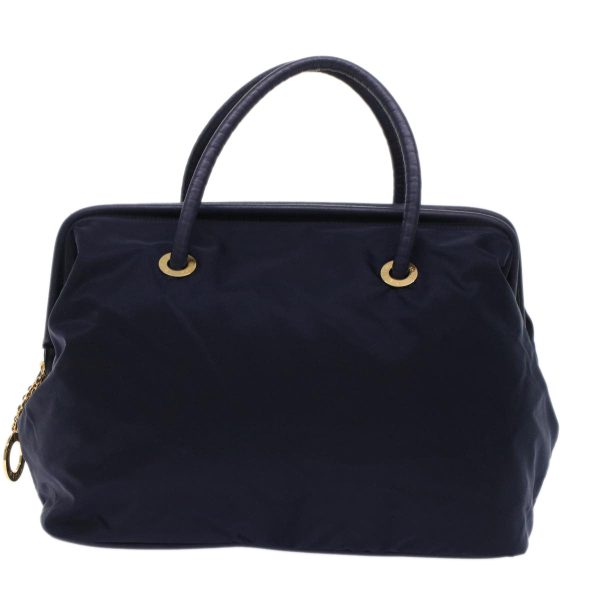 CELINE Hand Bag Nylon Navy ep1160 Online now