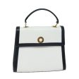 CELINE Hand Bag Leather White 80057 Discount