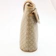 CELINE Macadam Canvas Pouch PVC Leather Beige ar6336 Online Sale