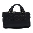 CELINE Boogie bag Hand Bag Leather Black yk13074 Discount