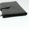 CELINE Long Wallet Leather Black 55628 Cheap