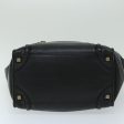 CELINE Luggage Phantom Tote Bag Leather Black hk1138 Online Hot Sale