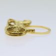 CELINE Horse Carriage Key Ring metal Gold ar11605B Sale