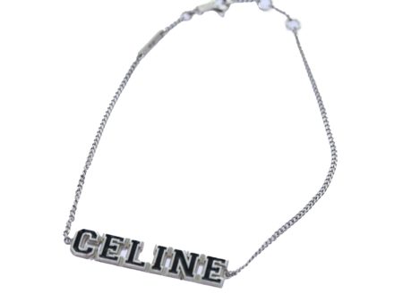 CELINE Bracelet Silver 72100 For Cheap