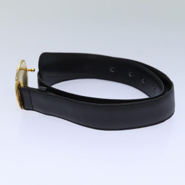 CELINE Belt 65 Leather 29.9   Black 81375 For Cheap