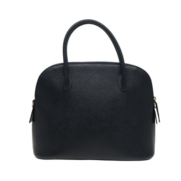 CELINE Hand Bag Leather Navy 78830 Online now