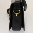 CELINE Horse Carriage Shoulder Bag Leather Black bs14806 Online now