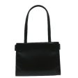 CELINE Hand Bag Leather Black 69373 For Cheap