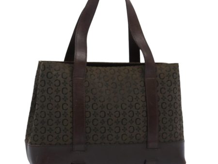 CELINE C Macadam Canvas Tote Bag Brown ep3195 Online now