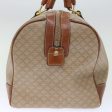 CELINE Macadam Canvas Boston Bag Beige 72470 Discount