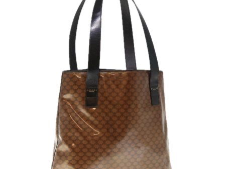 CELINE Macadam Canvas Tote Bag Brown 65721 Sale