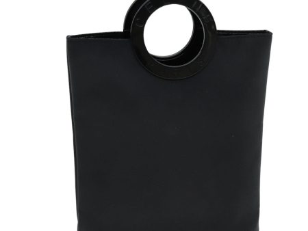 CELINE Hand Bag Nylon Black 76082 Online Hot Sale