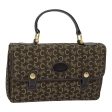 CELINE C Sulky Hand Bag Canvas Brown 83131 on Sale