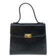 CELINE Hand Bag Leather Black ep2763 Discount