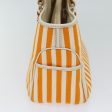 CELINE Hand Bag Canvas Orange 71340 Hot on Sale