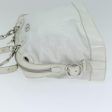 CELINE Hand Bag Enamel White 81909 Fashion