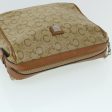 CELINE C Macadam Canvas Clutch Bag Coated Canvas Beige bs8432 Sale