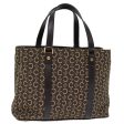 CELINE C Macadam Canvas Hand Bag Brown 73240 For Cheap