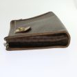 CELINE Cartier Macadam Canvas Clutch Bag Leather 3Set Wine Red Brown bs6276 on Sale