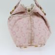 CELINE C Macadam Canvas Hand Bag Pink 75446 Online Sale