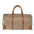 CELINE Macadam Canvas Boston Bag Beige 76023 Discount