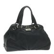 CELINE Hand Bag Leather Black ai731 Discount