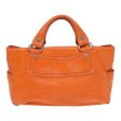 CELINE Hand Bag Leather Orange 84423 Cheap