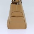 CELINE Boogie Hand Bag Leather Beige hk1218 Cheap