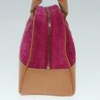 CELINE C Macadam Canvas Hand Bag Pink Gold yk15305 Cheap