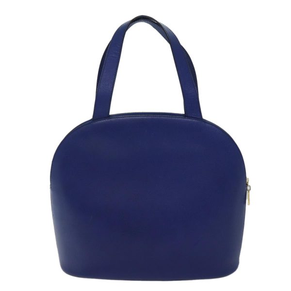 CELINE Hand Bag Leather Blue bs13304 Online Hot Sale