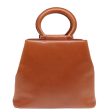 CELINE Hand Bag Leather Gold Brown yk15024 Online Hot Sale