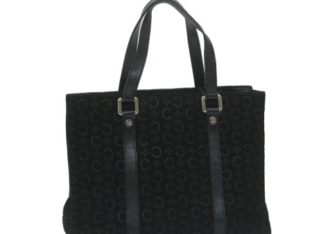 CELINE C Macadam Canvas Hand Bag Black ep2899 Supply