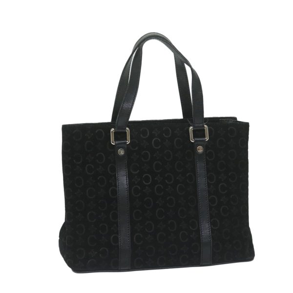 CELINE C Macadam Canvas Hand Bag Black ep2899 Supply