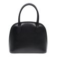 CELINE Hand Bag Leather 2way Black Gold 85493 Online Sale