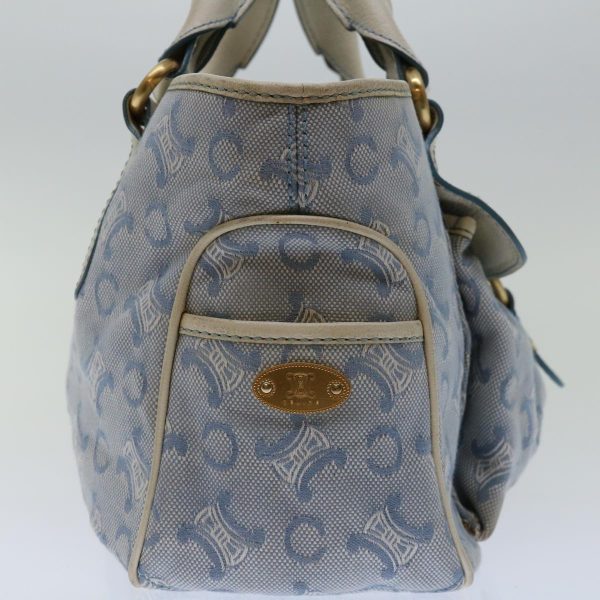 CELINE C Macadam Canvas Boogie Hand Bag Light Blue bs12768 Sale