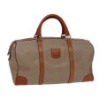 CELINE Macadam Canvas Boston Bag Beige 77712 Fashion