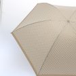 CELINE Macadam Canvas folding Umbrella Nylon Beige bs9906 Supply