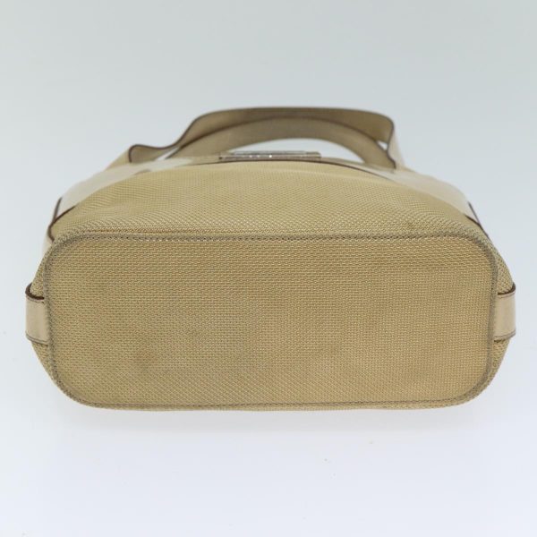 CELINE Hand Bag Canvas Beige 77718 Online Sale