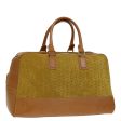 CELINE C Macadam Canvas Hand Bag Yellow 69573 Online