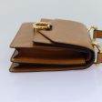 CELINE Hand Bag Leather Brown 77330 Online Sale