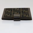 FENDI Zucca Canvas Day Planner Cover Black Brown  yk8175 Sale